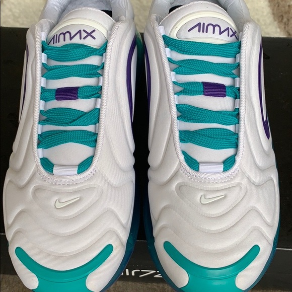 NIKE W AIR MAX 720 white/court purple-spirit teal - Picture 9 of 16